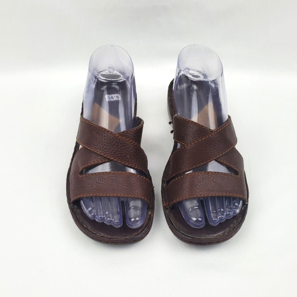 Dockers Camouflok brown leather sandals - Picture 1 of 9